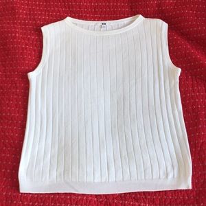 Uniqlo knit cotton top